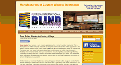 Desktop Screenshot of fl-blinds.com